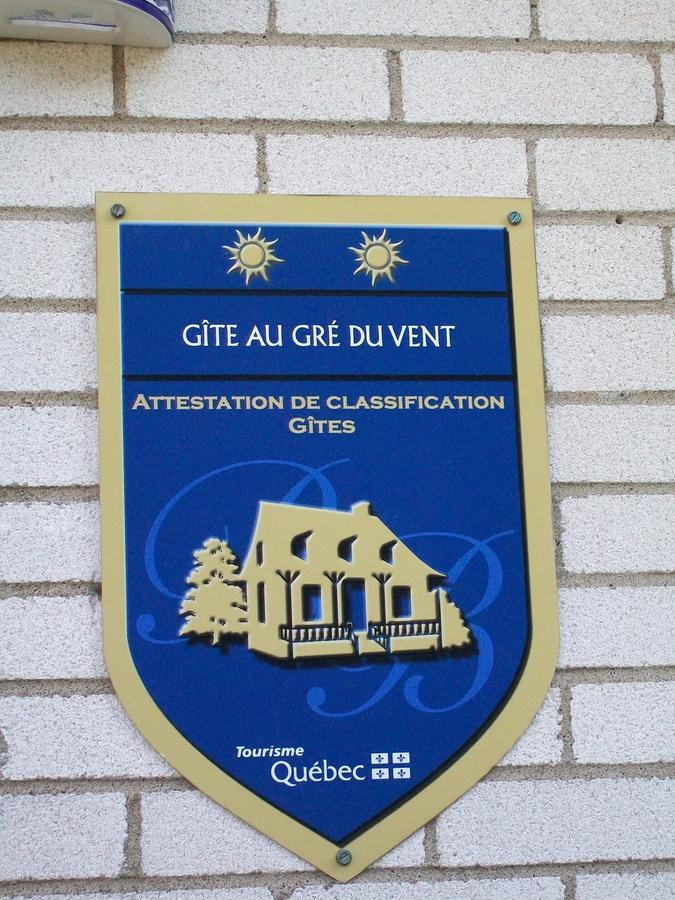 Gite Au Gre Du Vent Quebeque Exterior foto